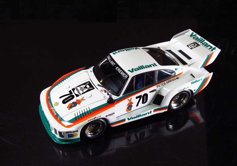 Nunu Beemax Beemax Porsche 935 K2 1977 DRM, 1/24 plastikinis surinkimo rinkinys