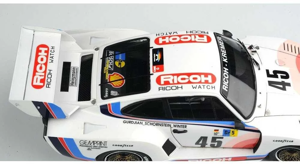 Nunu Beemax Beemax Porsche 935 K2 1978 Le Mano 24 val. 1/24 surenkamas modelis (24025)