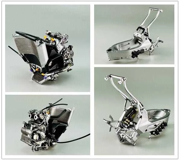 Nunu Beemax Beemax Suzuki RGV500 XR79 MotoGP 1993 1/12 plastikinis modelis