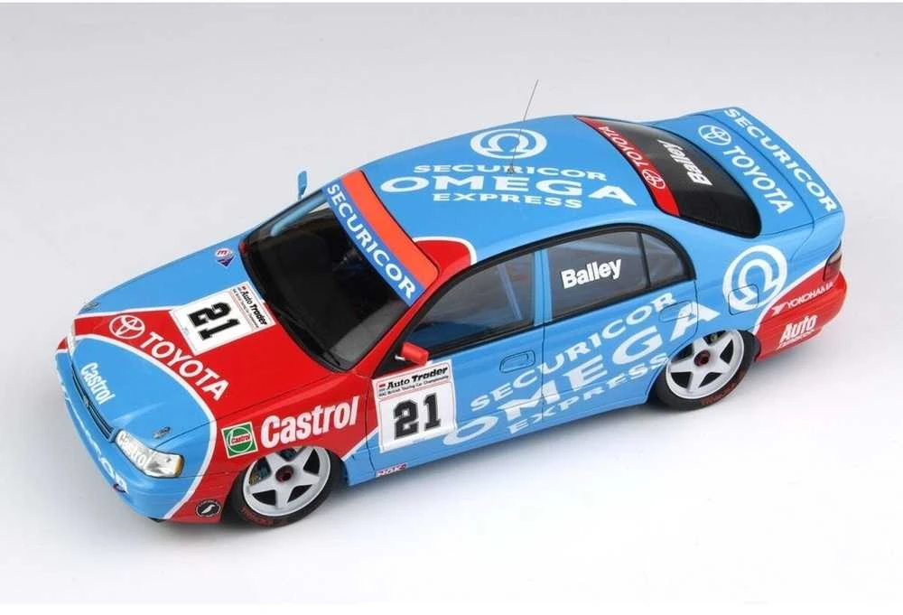 Nunu Beemax Beemax Toyota Carina E BTCC 1993 Knockhill, 1/24 plastikinis modelis