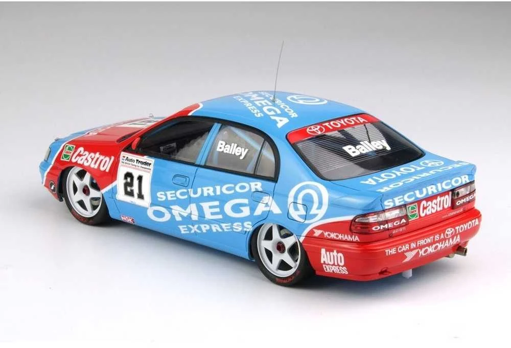 Nunu Beemax Beemax Toyota Carina E BTCC 1993 Knockhill, 1/24 plastikinis modelis