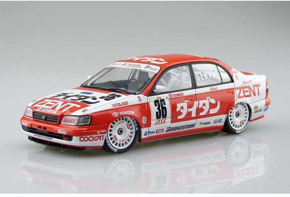 Nunu Beemax Beemax Toyota Corona ST191 1994 JTCC plastikinis modelis 1/24