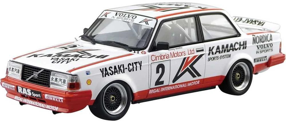 Nunu Beemax Beemax Volvo 240 Turbo 1986 Macau Guia nugalėtojas, 1/24 plastikinis rinkinys