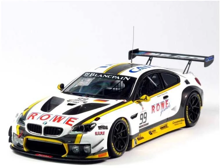 Nunu Beemax BMW M6 GT3 Rowe 24h Spa 2016 surenkamas plastikinis 1/24 rinkinys