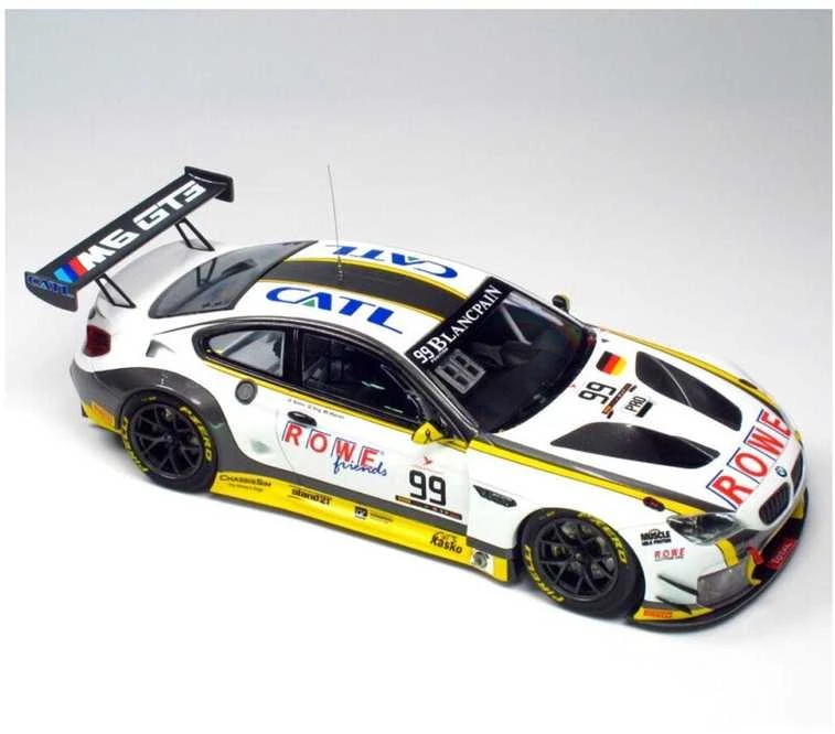Nunu Beemax BMW M6 GT3 Rowe 24h Spa 2016 surenkamas plastikinis 1/24 rinkinys