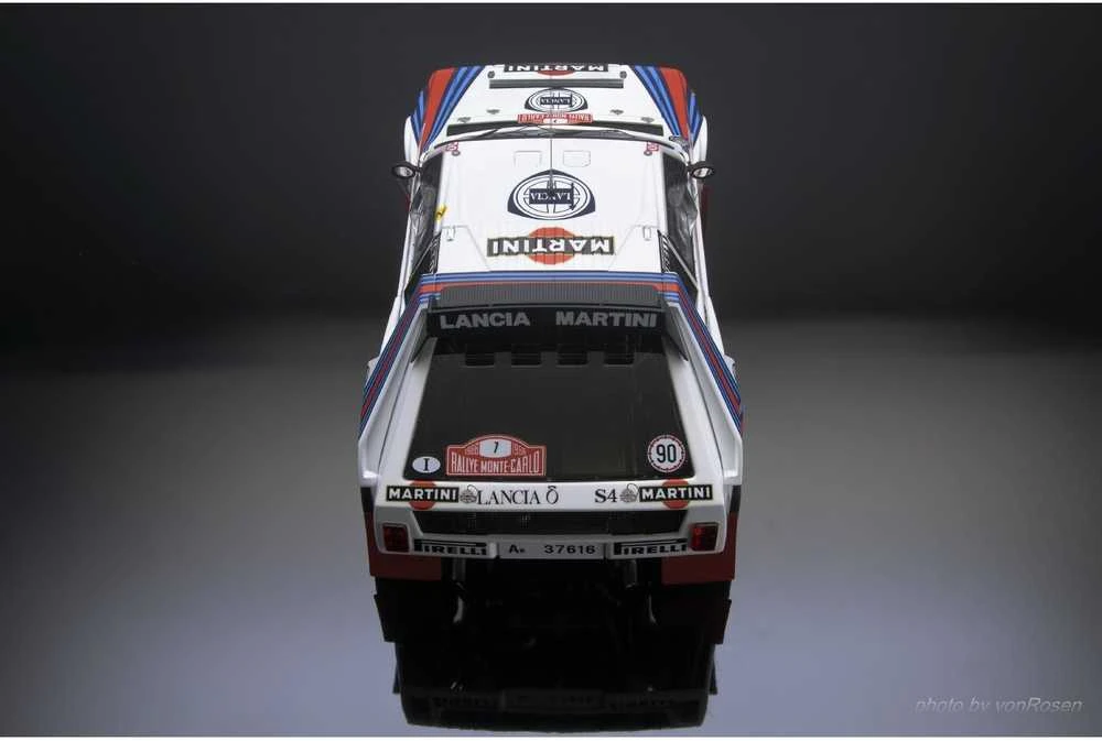 Nunu Beemax Lancia Delta S4 Monte Carlo 1986 1/24 plastikinis surenkamas modelis
