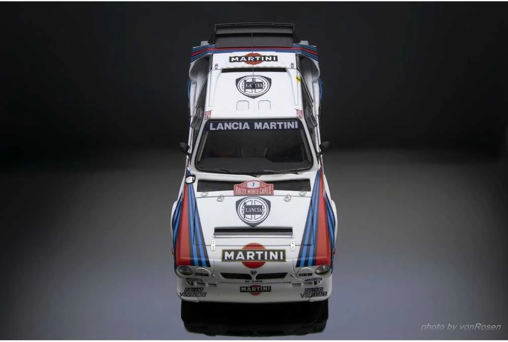 Nunu Beemax Lancia Delta S4 Monte Carlo 1986 1/24 plastikinis surenkamas modelis