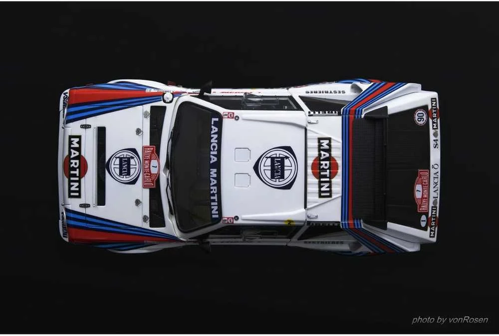Nunu Beemax Lancia Delta S4 Monte Carlo 1986 1/24 plastikinis surenkamas modelis