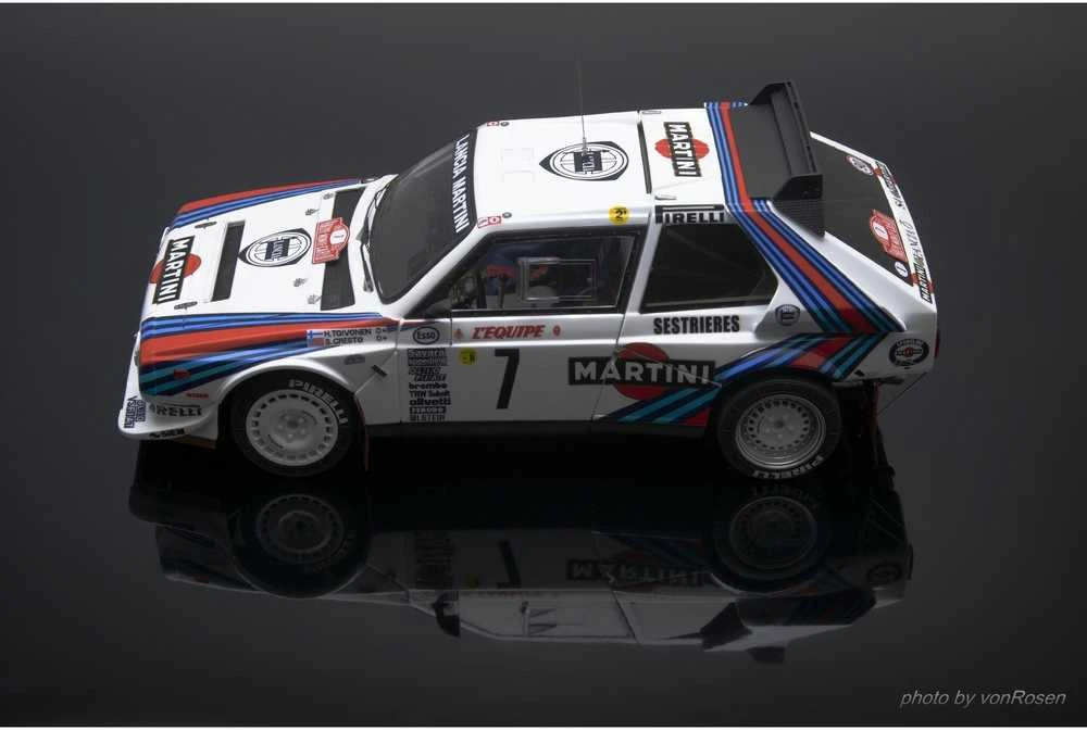 Nunu Beemax Lancia Delta S4 Monte Carlo 1986 1/24 plastikinis surenkamas modelis