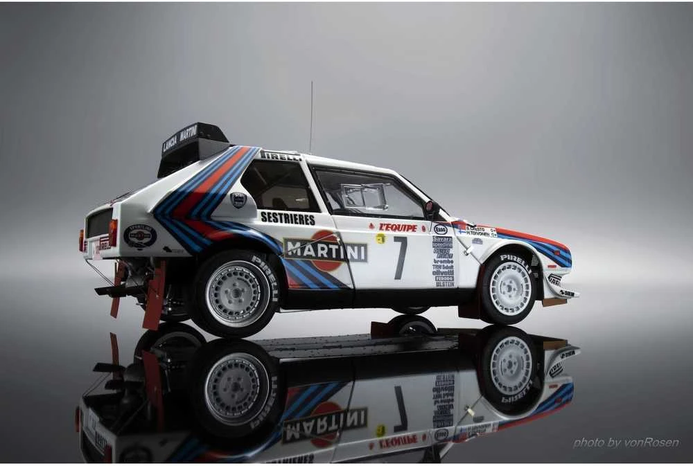 Nunu Beemax Lancia Delta S4 Monte Carlo 1986 1/24 plastikinis surenkamas modelis