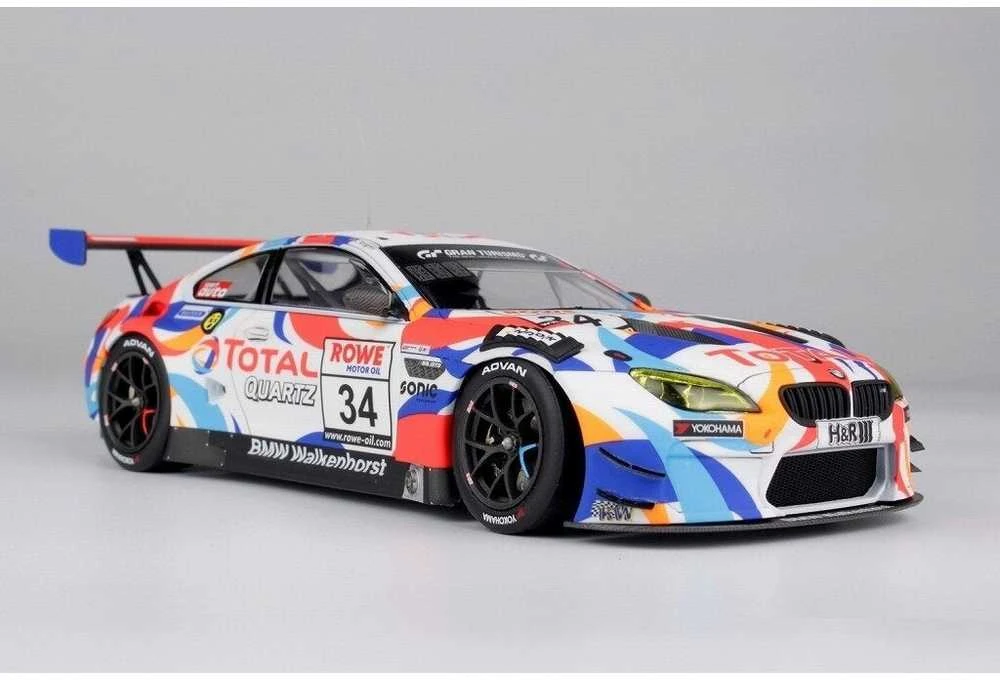 Nunu Beemax NuNu BMW M6 GT3 Nürburgring 2020 čempionas Walkenhorst 1/24 surinkimo rinkinys