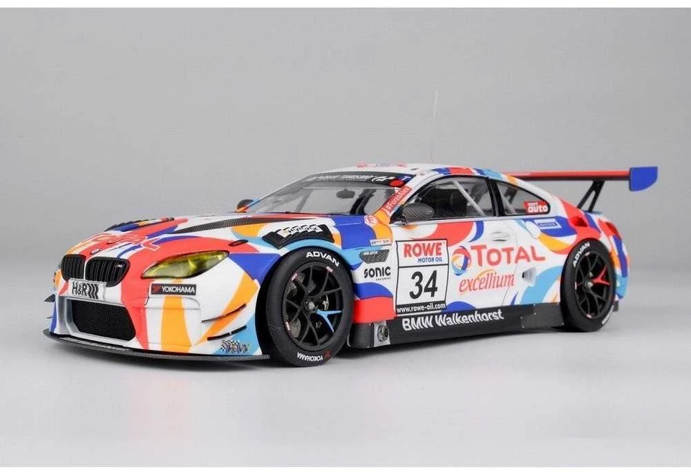 Nunu Beemax NuNu BMW M6 GT3 Nürburgring 2020 čempionas Walkenhorst 1/24 surinkimo rinkinys