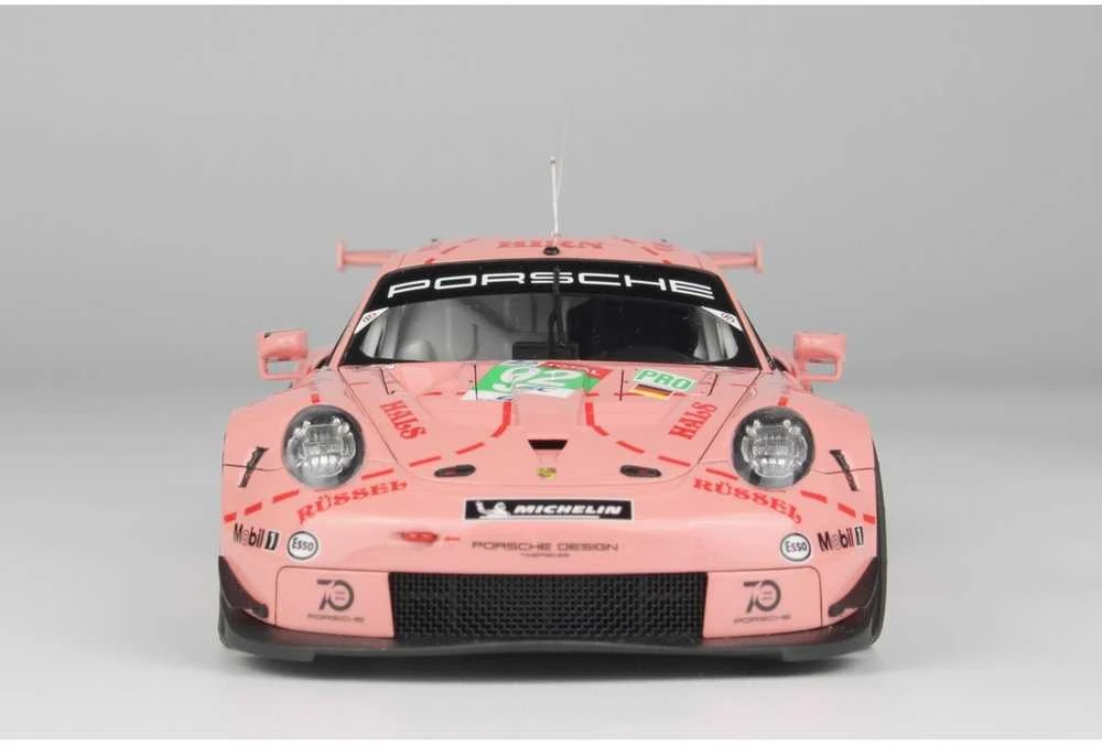 Nunu Beemax NuNu Porsche 911 RSR „Rožinė Pig“ 2018 Le Mans GTE nugalėtojas, 1/24 rinkinys