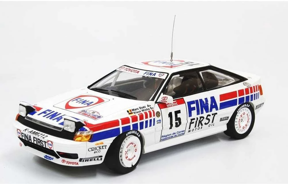 Nunu Beemax NuNu Toyota Celica GT-Four ST165 Tour de Corse 1991 1/24 surenkamas modelis