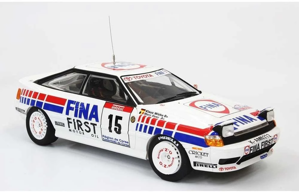 Nunu Beemax NuNu Toyota Celica GT-Four ST165 Tour de Corse 1991 1/24 surenkamas modelis