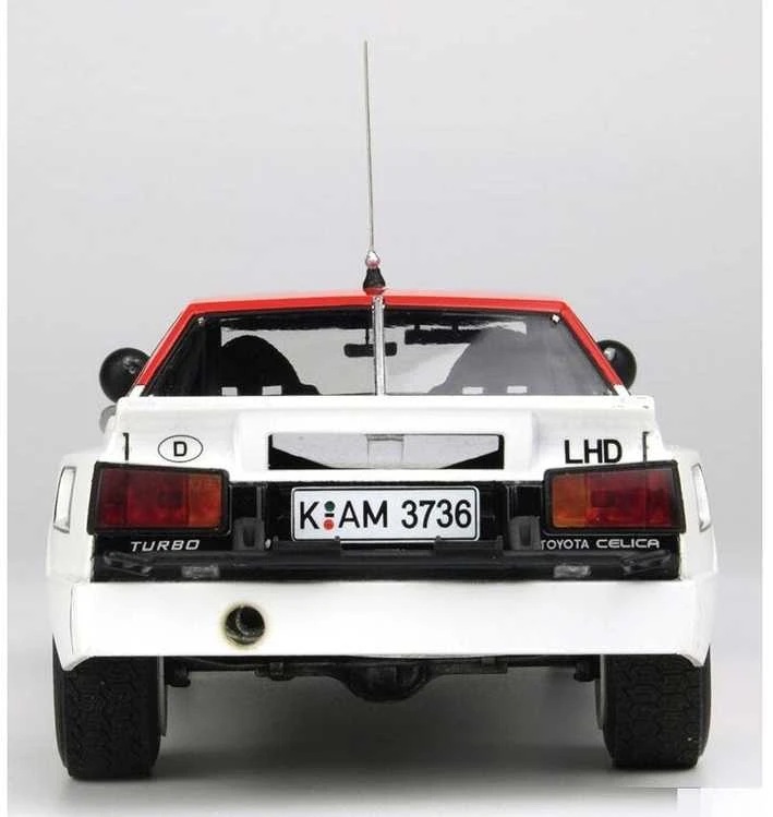 Nunu Beemax NuNu Toyota Celica TA64 ’85 Safari Rally nugalėtoja 1/24 plastiko rinkinys
