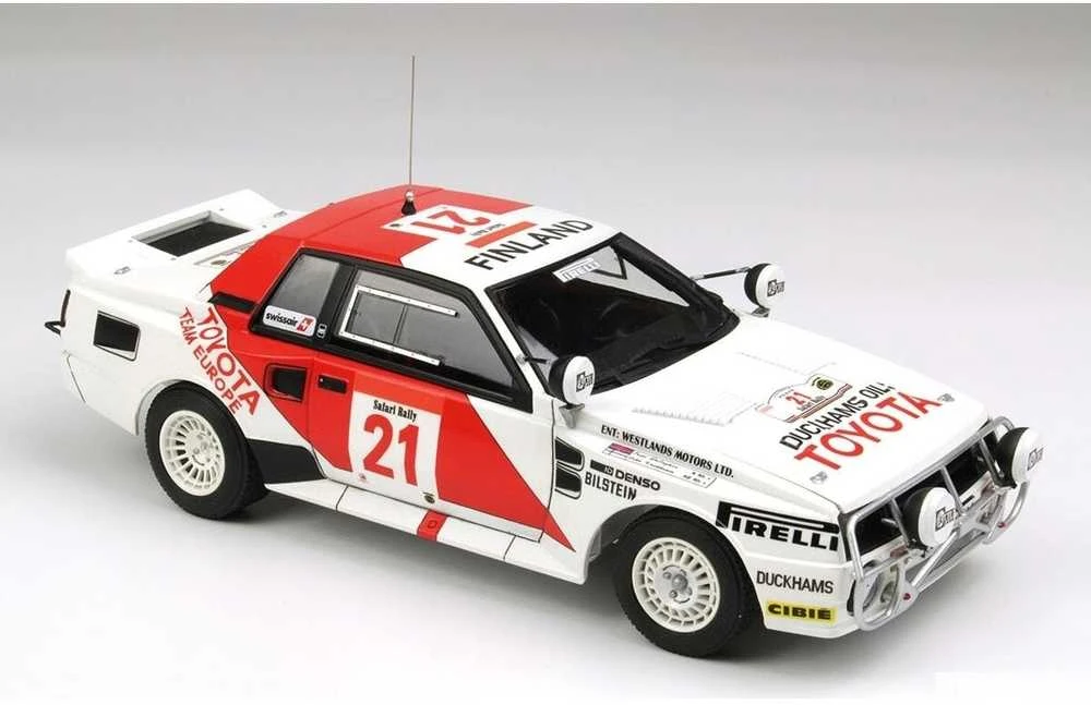 Nunu Beemax NuNu Toyota Celica TA64 ’85 Safari Rally nugalėtoja 1/24 plastiko rinkinys