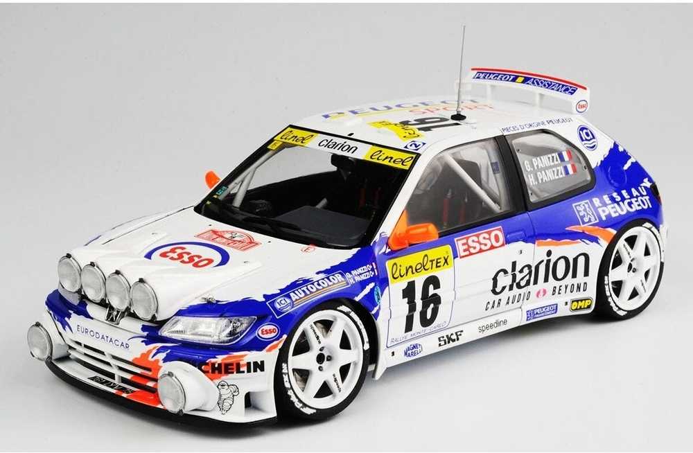 Nunu Beemax Peugeot 306 Maxi EVO2 Monte Carlo 1998 sportinis modelis 1/24 Beemax