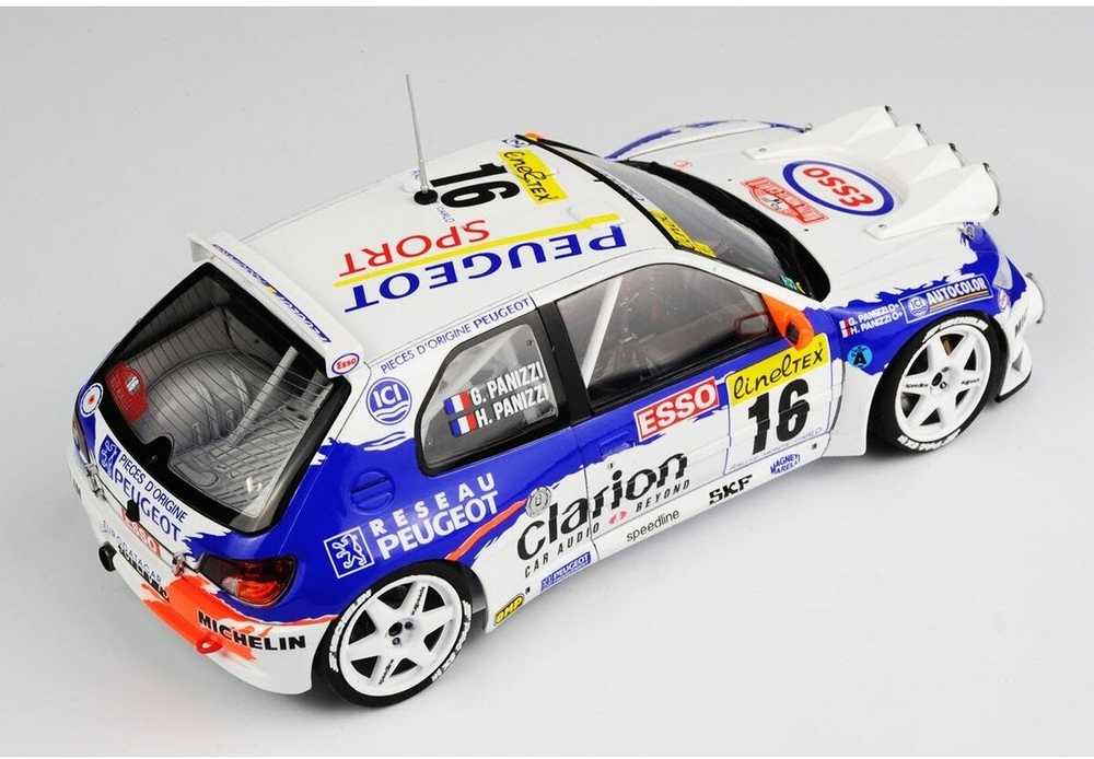 Nunu Beemax Peugeot 306 Maxi EVO2 Monte Carlo 1998 sportinis modelis 1/24 Beemax