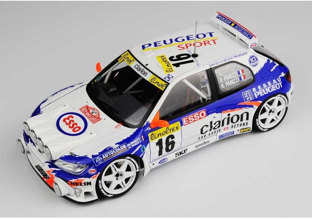Nunu Beemax Peugeot 306 Maxi EVO2 Monte Carlo 1998 sportinis modelis 1/24 Beemax