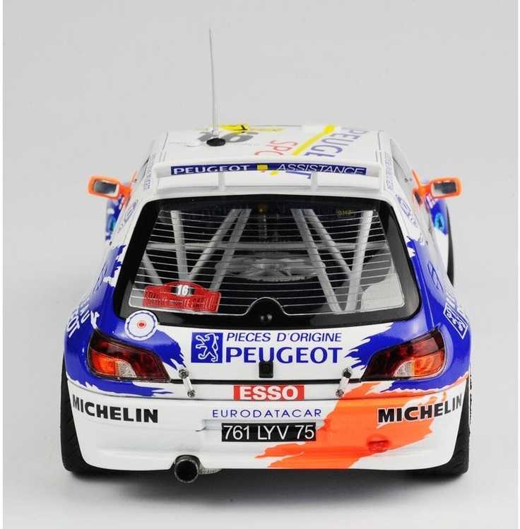 Nunu Beemax Peugeot 306 Maxi EVO2 Monte Carlo 1998 sportinis modelis 1/24 Beemax