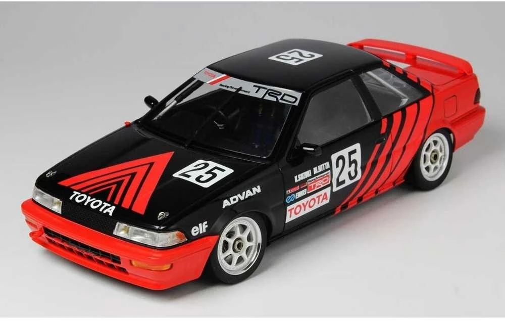 Nunu Beemax Toyota Corolla Levin AE92 Gr.A Autopolis 1991 1/24 surenkamas auto