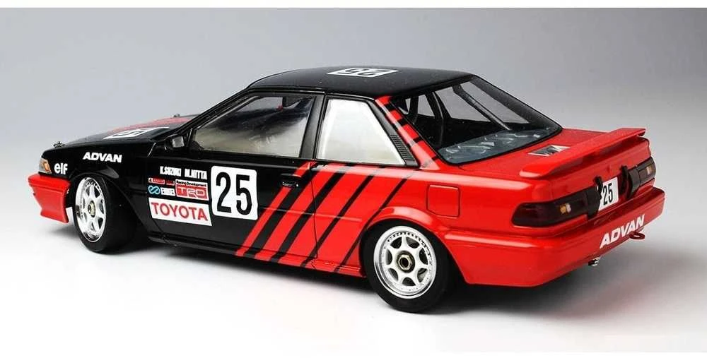 Nunu Beemax Toyota Corolla Levin AE92 Gr.A Autopolis 1991 1/24 surenkamas auto