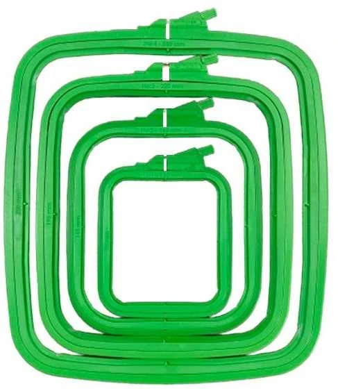 Nurge Pazarlama Nurge kvadratiniai (stačiakampiai) plastikiniai lankeliai 9,5*11 cm (žali) 170-11GREEN