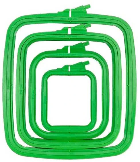 Nurge Pazarlama Nurge Kvadrato (stačiakampio) plastiko lankai 19,5*22 cm (žalias) 170-13GREEN