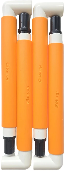 Nurge Spaustukinis plastikinis rėmelis 21x21 cm, oranžinis