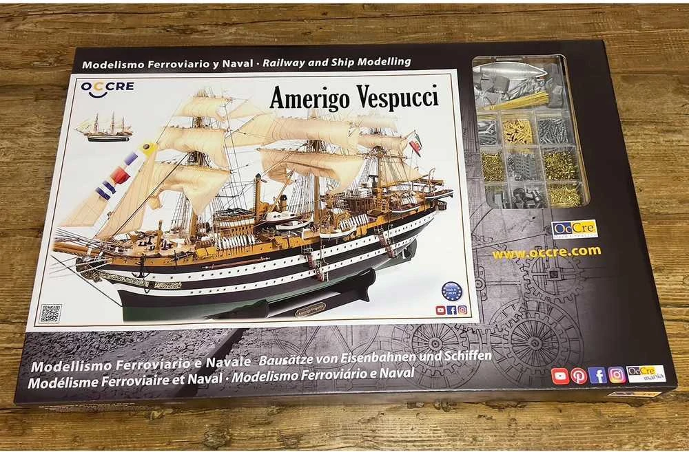 Occre "Amerigo Vespucci" Modeliavimo Rinkinys