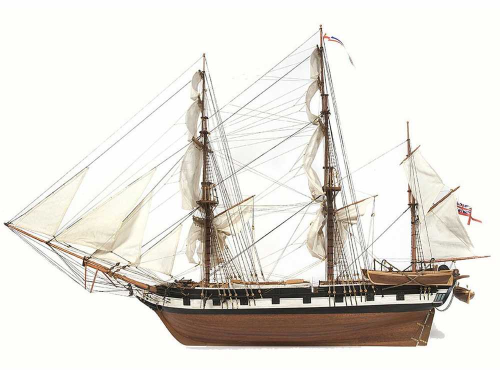 Occre Burlaivio „HMS BEAGLE" modeliavimo rinkinys