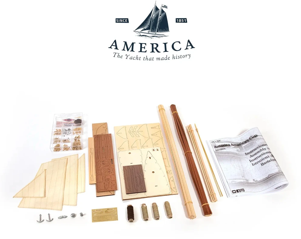 Occre Laivo modeliavimo rinkinys "America 1851" 1:75