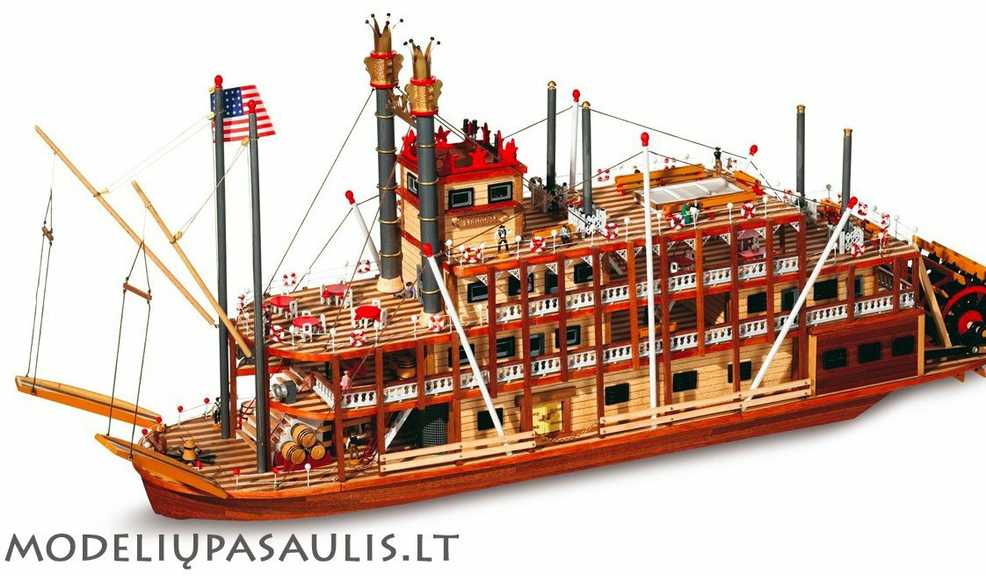 Occre Modeliavimo rinkinys „Misisipė" Mastelis: 1:80 |14003