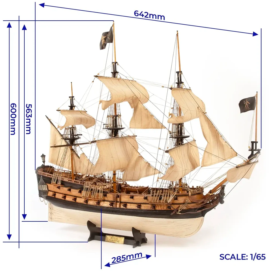 Occre Piratų laivas „Royal Fortune“