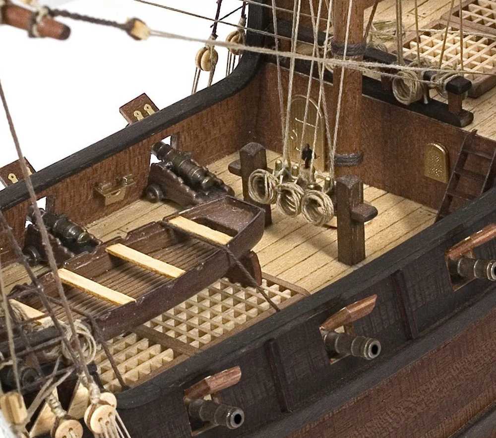 Occre Piratų laivas su pilnu dažų rinkiniu „PIRATAS"