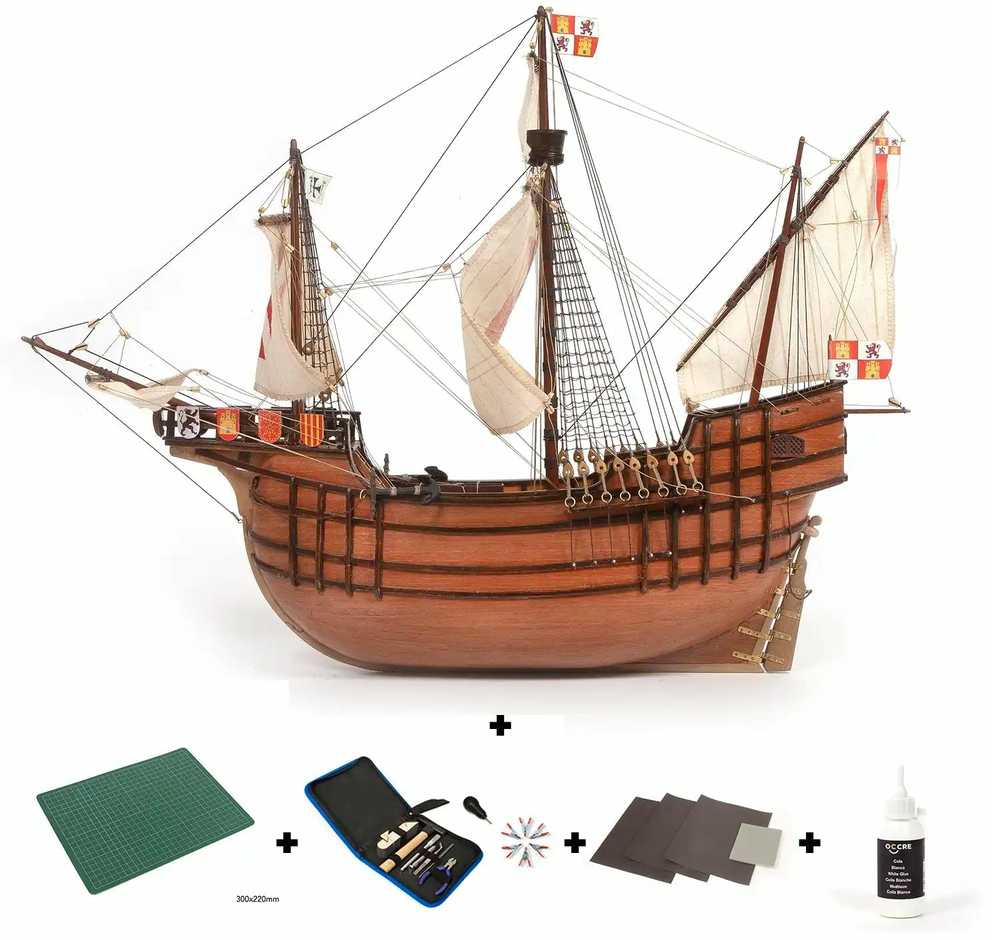 Occre "Santa Maria" modelis - PAKETAS PRADEDANTIESIEMS