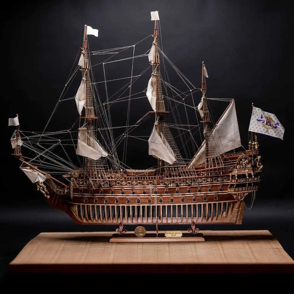 Occre „Soleil Royal“ riboto leidimo muziejinio lygmens modelio rinkinys 1/70