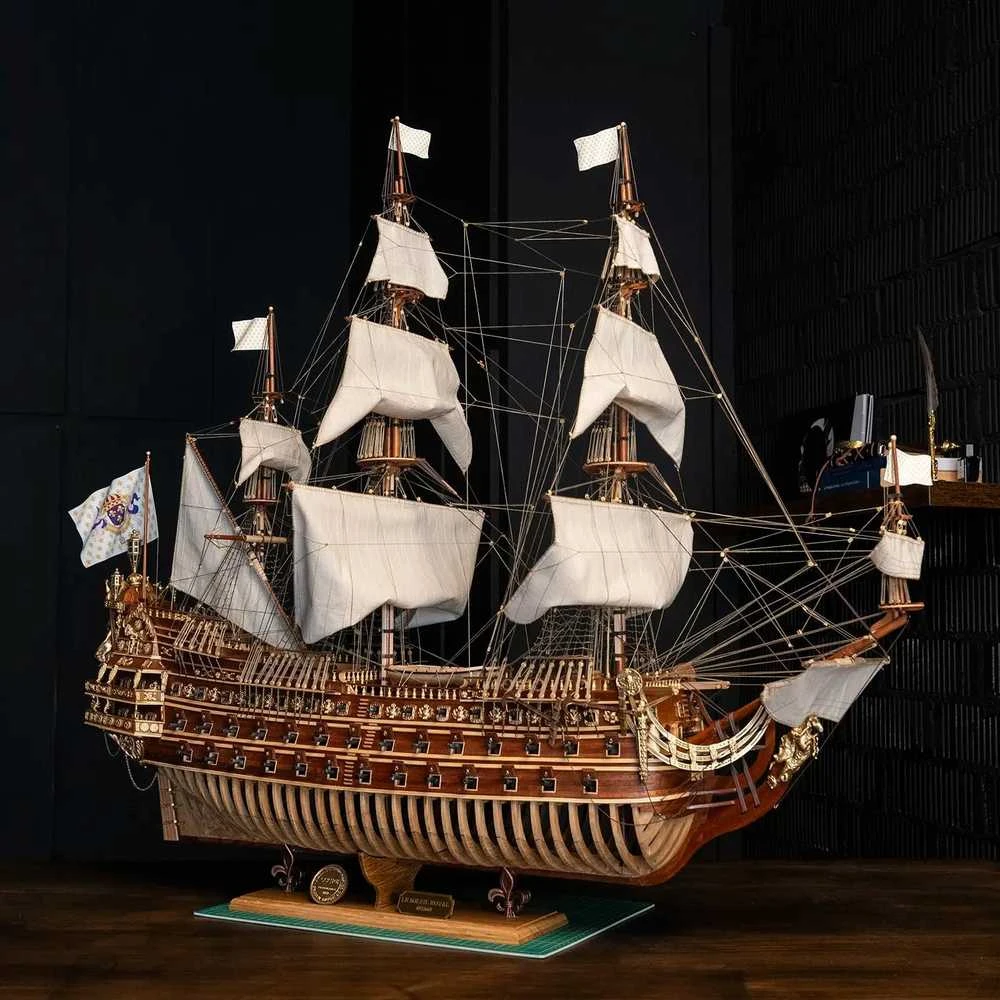 Occre „Soleil Royal“ riboto leidimo muziejinio lygmens modelio rinkinys 1/70