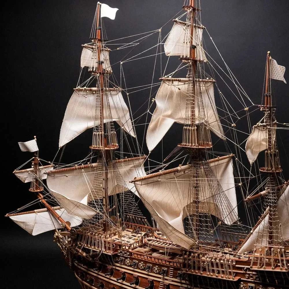 Occre „Soleil Royal“ riboto leidimo muziejinio lygmens modelio rinkinys 1/70