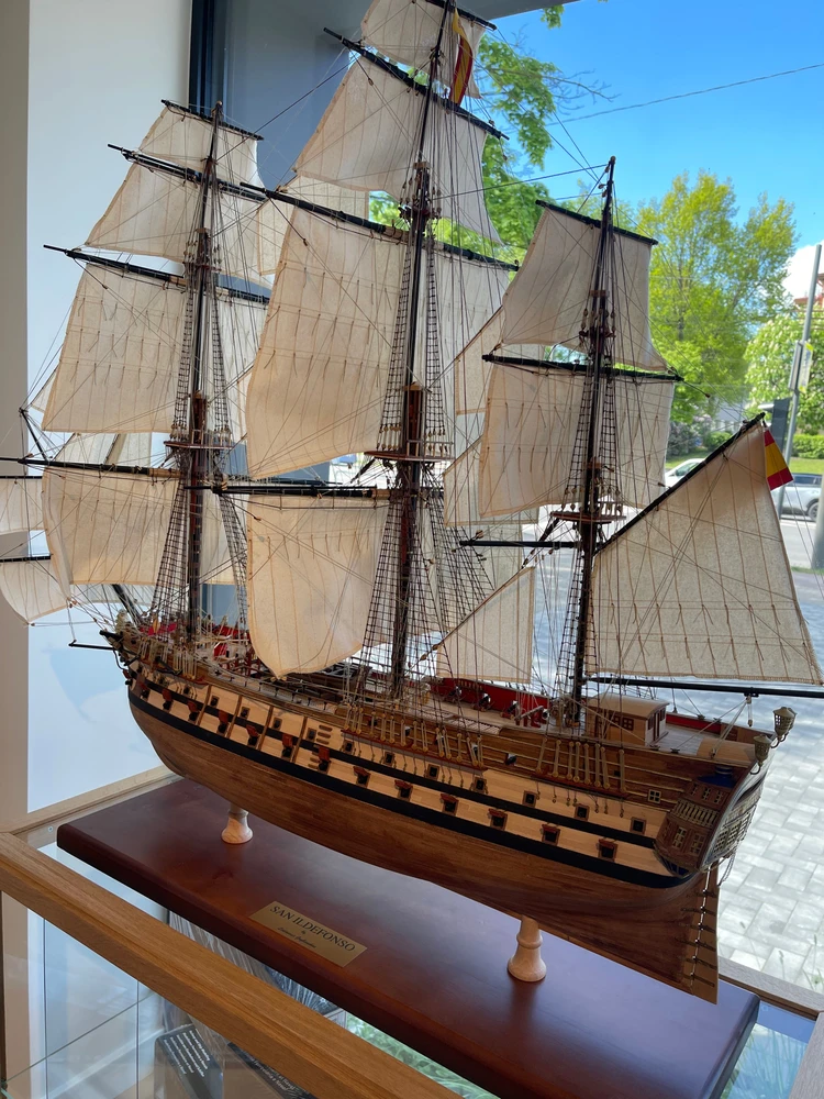 Occre SURINKTAS: Rankų darbo laivo modelis „San Ildefonso“ (daugiau nei 2 metus trukęs projektas!)