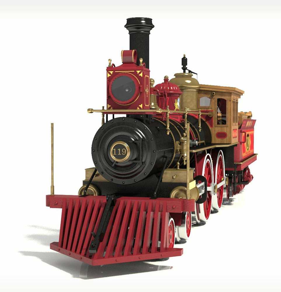 Occre Traukinio modelio rinkinys "119 ROGERS"