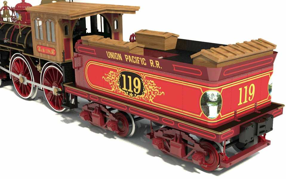 Occre Traukinio modelio rinkinys "119 ROGERS"