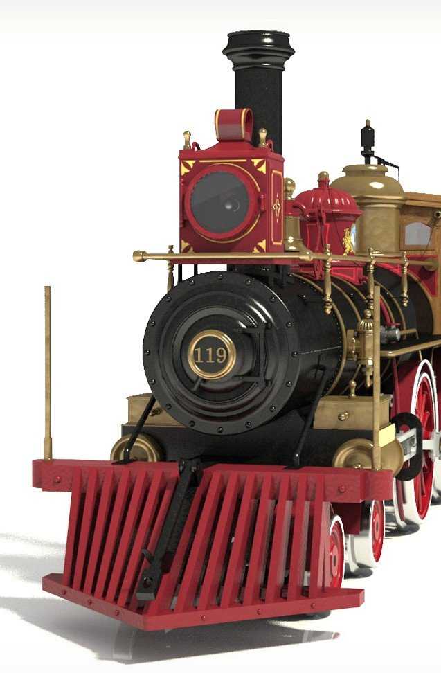 Occre Traukinio modelio rinkinys "119 ROGERS"