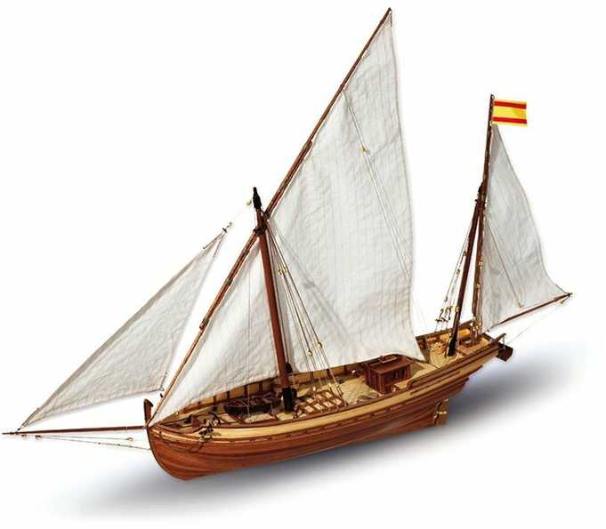 Occre Trijų burių jūrinis laivas „San Chuanas"
