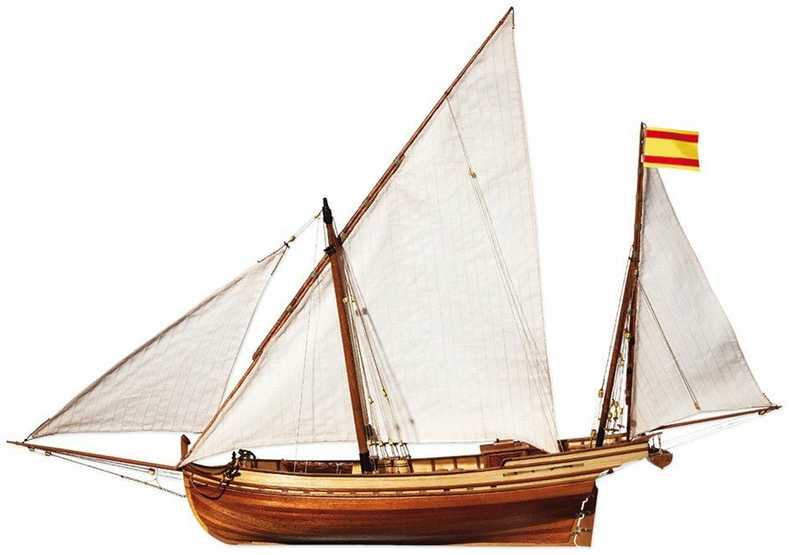 Occre Trijų burių jūrinis laivas „San Chuanas"
