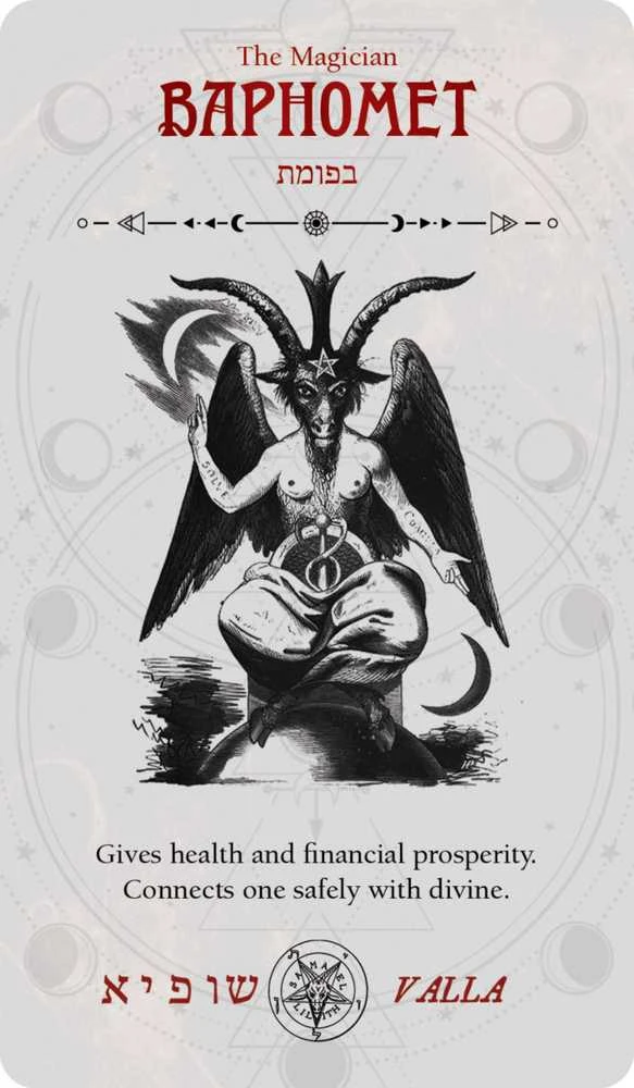 KNYGA Rockpool Occult Tarot kišeninės kortos skardinėje dėžutėje – 78 kortų kaladė