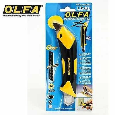 OLFA L-5 X-Design 18 mm segmentinis peilis, tvirtas, ergonomiškas