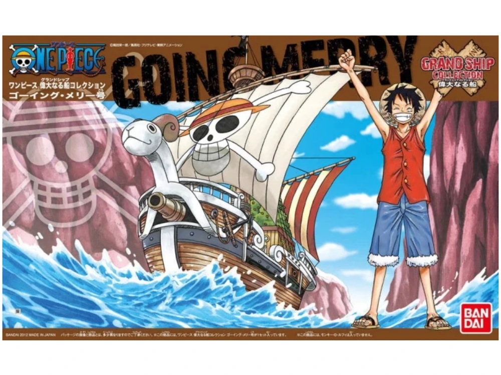 One Piece Going Merry surenkamas laivo modelis – Bandai Grand Ship Collection