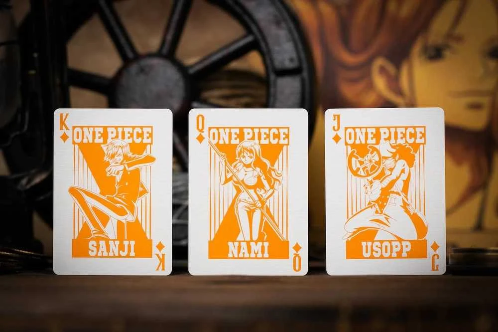 One Piece Nami kolekcinė kortų kaladė – fanams, 52+2, licencijuota